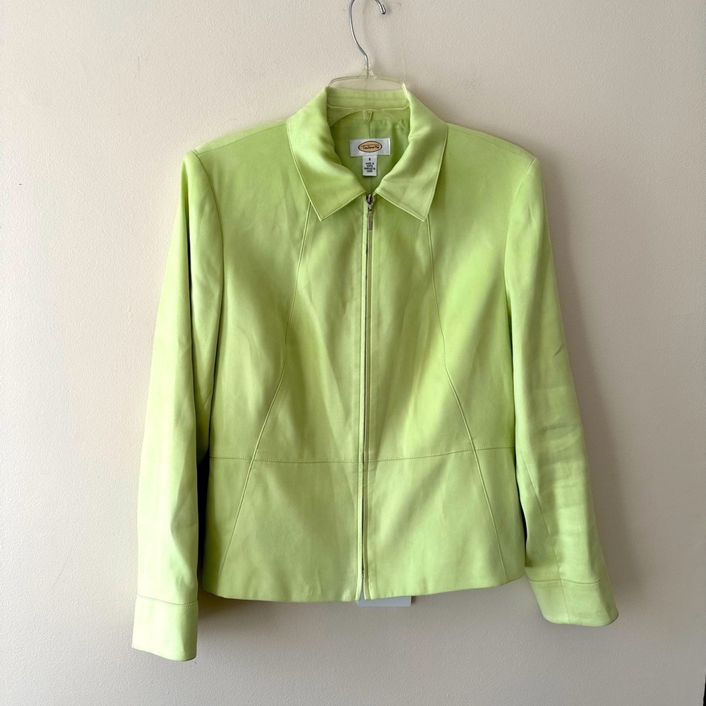 Talbots Full Zip Blazer Formal Preppy Office Travel Mature Size 6